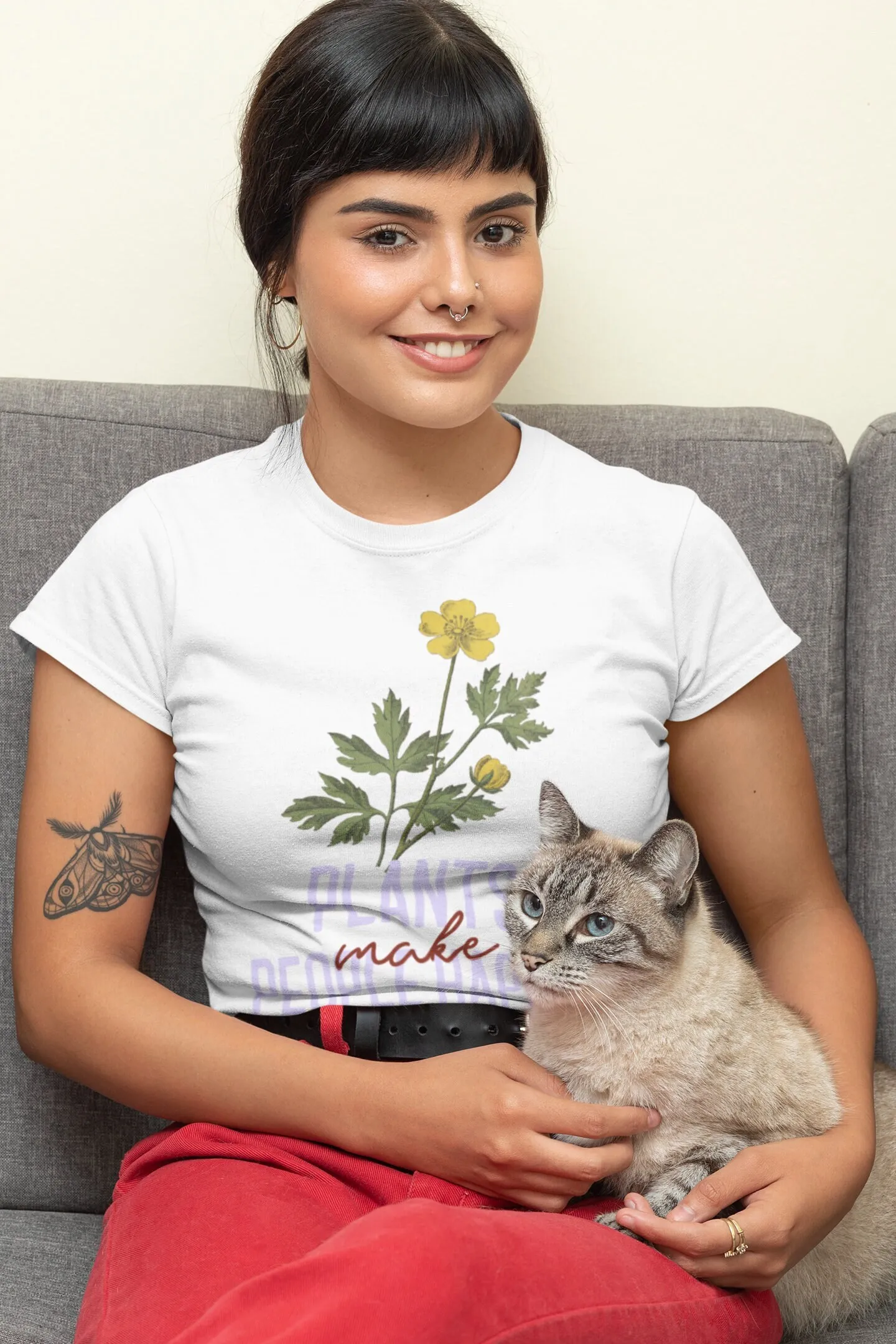 Plant Parent T Shirt - Las plantas hacen feliz a las