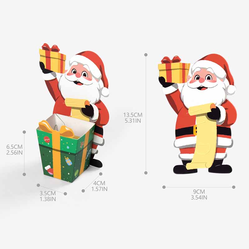 Cajas de regalo 3D de Papá Noe - Plant Parent Gifts reseña y precio