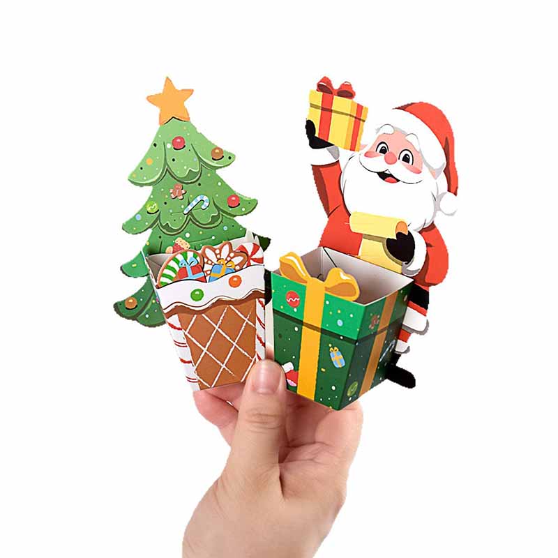 Cajas de regalo 3D de Papá Noe - Plant Parent Gifts reseña y precio