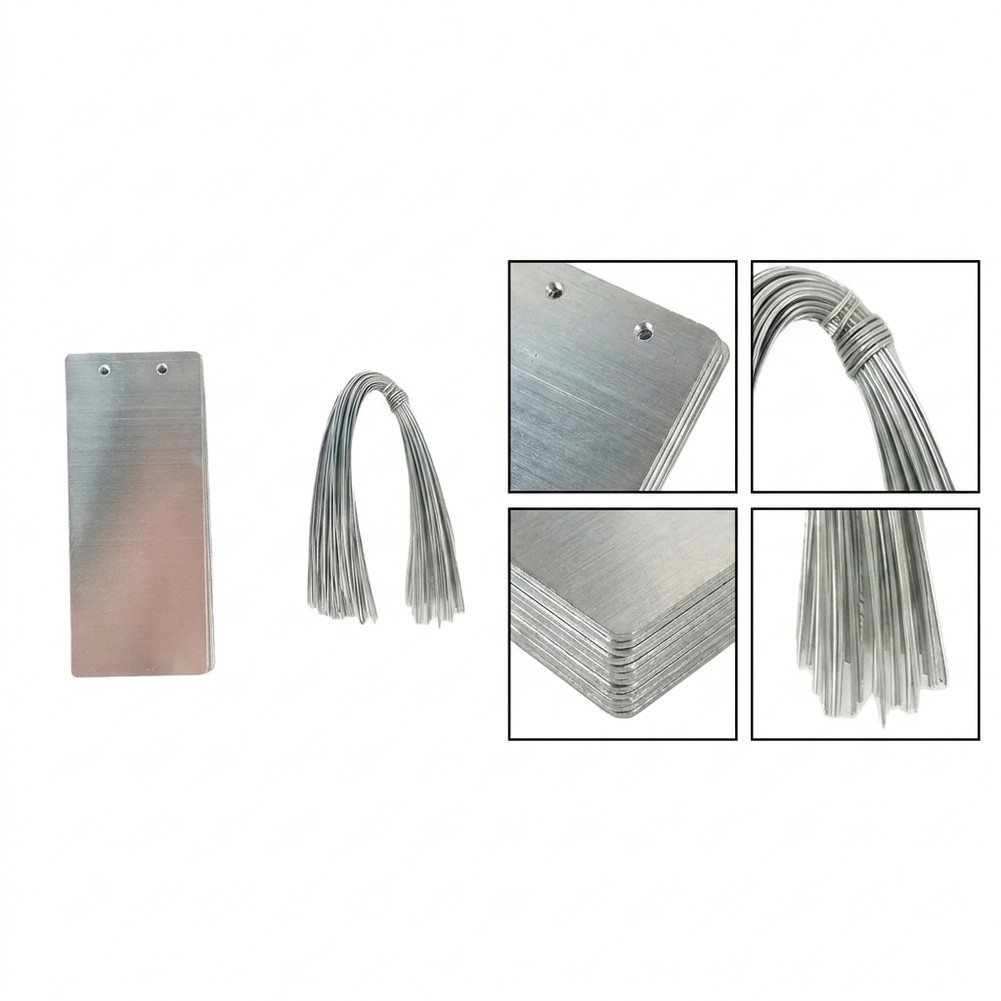 Etiquetas de aluminio para pla - Plant-X Plant Identification reseña y precio