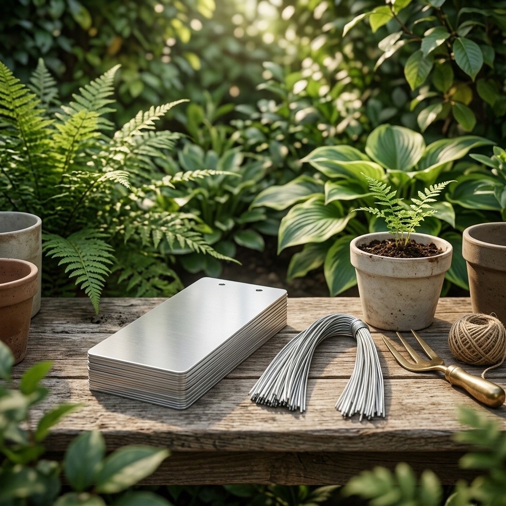 Etiquetas de aluminio para pla - Plant-X Plant Identification reseña y precio