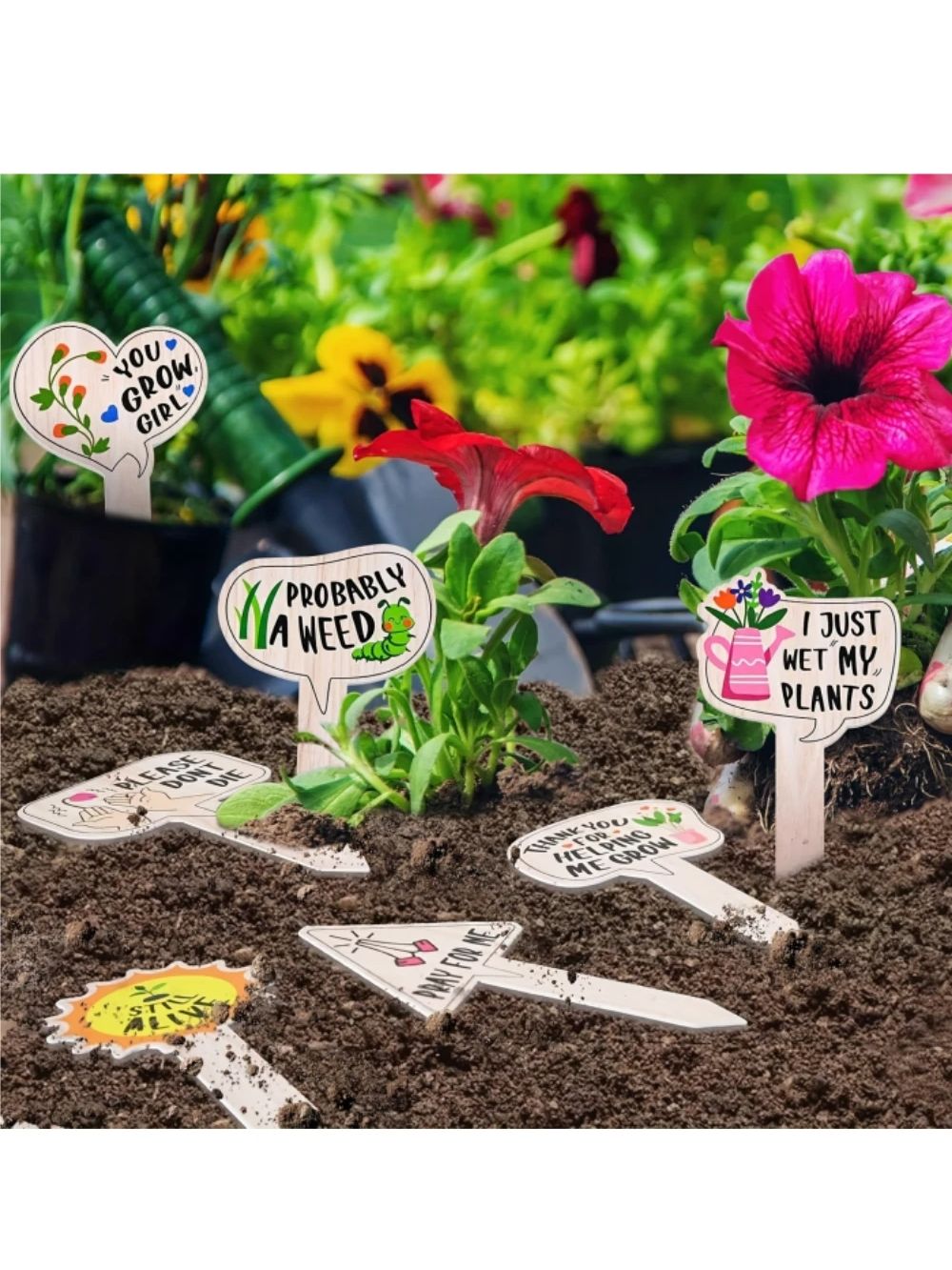 5/10 Uds etiquetas de plantas  - Plant Parent Gifts reseña y precio